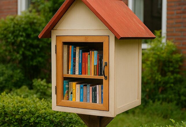 mini bibliotheek
